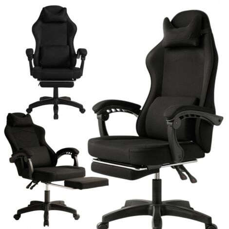 Fauteuil de jeu pivotant VECTOR avec masseur et repose-pieds KO48CZ (1/5)