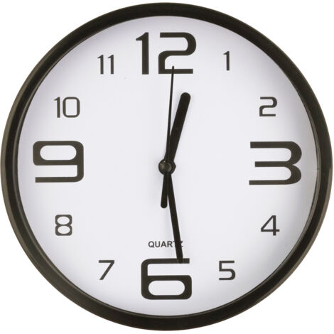 Horloge murale TG71354, trotteuse facile à régler, élégante et robuste, idéale pour le salon ou la cuisine. AA R6 (1/5)