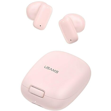 Écouteurs sans fil Bluetooth 5.3 TWS USAMS roses (1/5)