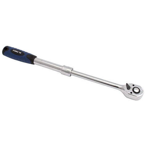 Clé Cliquet 1/2'' 72 dents CrV télescopique (1/4)