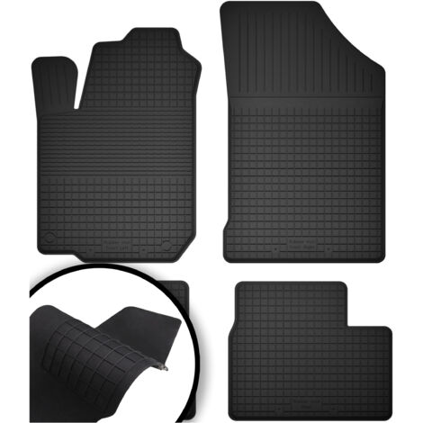 Tapis de sol en caoutchouc pour : Toyota Auris II Hybrid, berline à hayon et break (2012-2018) (1/5)