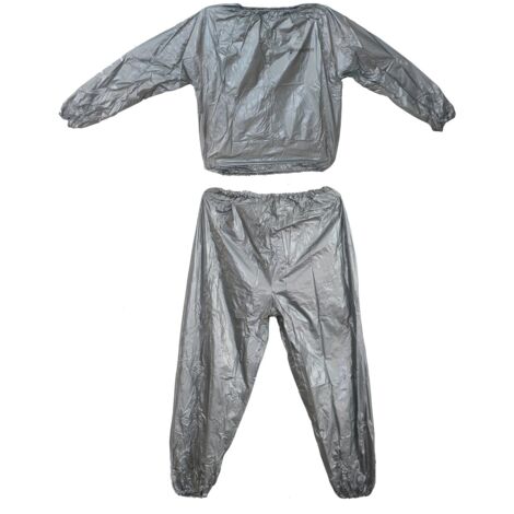 Survêtement ''sauna'' MASTER argent - taille L (1/4)