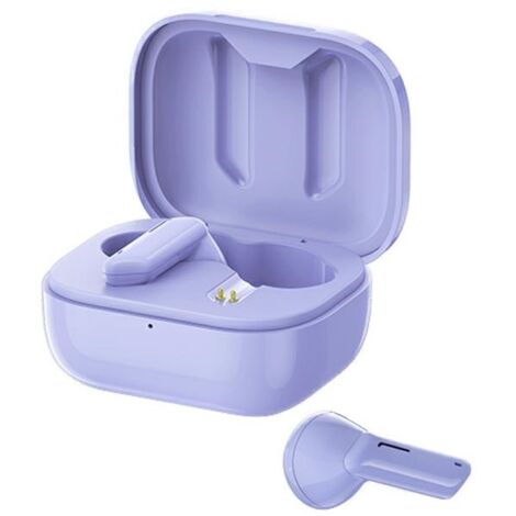 Écouteurs Bluetooth AWEI T36 TWS 5.1 avec station d'accueil, violet (1/5)