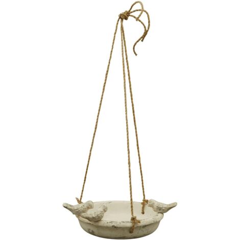 Bain d'oiseaux suspendu h32,5 cm (1/5)