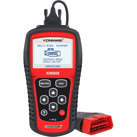 Testeur de diagnostic de batterie OBD2 Konnwei KW808 (1/5)