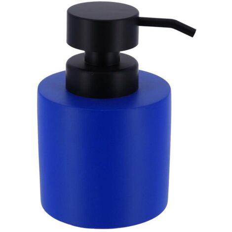 Distributeur a savon en ciment 320 ml - bleu majorelle - Tendance