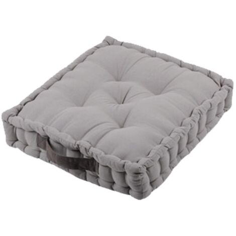 Coussin Duo Stof Souris/gris 45x45x10cm - Stof