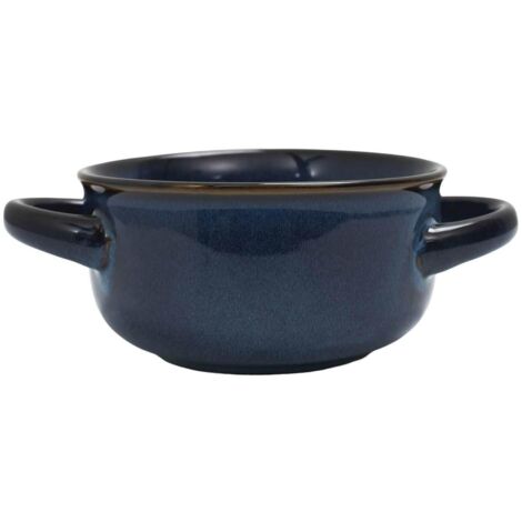 Bol à soupe en céramique BLEU PROFOND 13,7 (1/5)