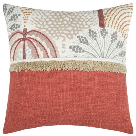 Coussin ASWAN 40x40 plantes exotiques (1/5)