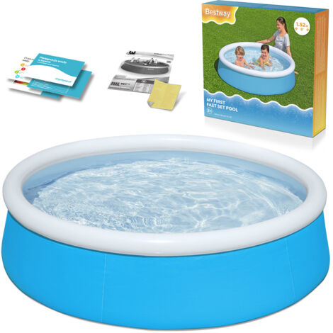 Piscine extensible pour jardin d'enfants 152 x 38 cm Bestway 57241 (1/5)