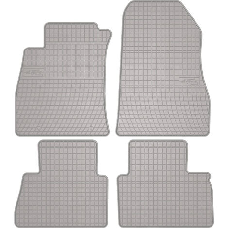 Tapis de sol en caoutchouc pour : Nissan Juke F15 crossover (2010-2017) - gris, sur mesure (1/5)