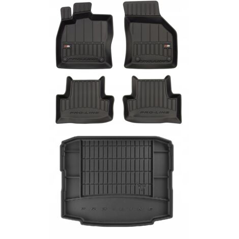 SET tapis en caoutchouc 3D Skoda Karoq à partir de 2017- zzn (1/5)