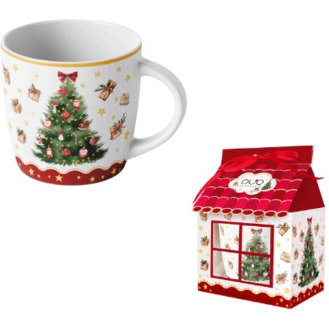 Mug de Noël SAPIN DE NOËL 3 MAISON (1/4)