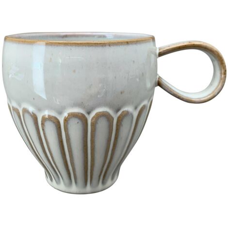 Mug à café en céramique, gris, Grau, 0,34 (1/4)