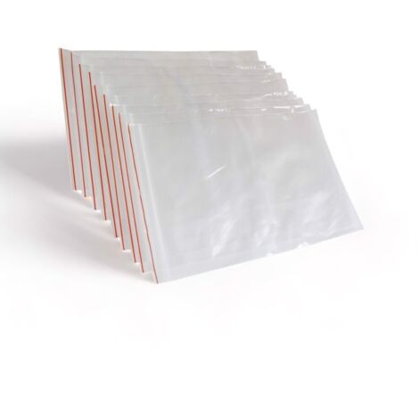 Sachets à fermeture zip 35 x 45 cm, 40 µm, lot de 100