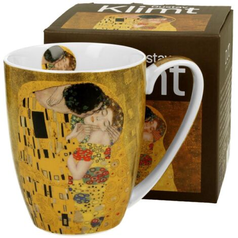 Mug en porcelaine Klimt Le Baiser 350 ml