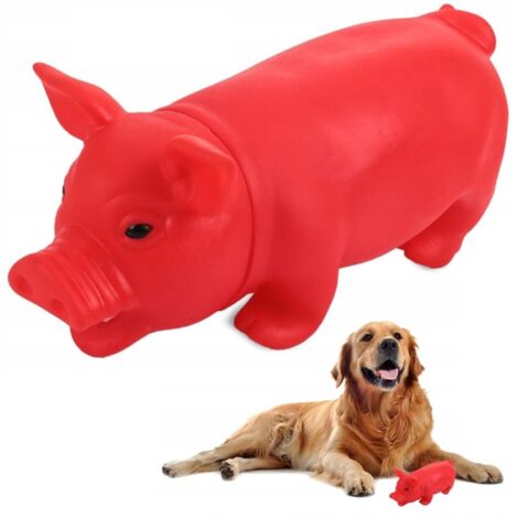 TG56072 JOUET POUR CHIEN AU FROMAGE COCHON COUINEUR (1/5)