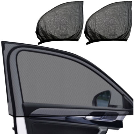 TG67625 GRANDE MOUSTIQUAIRE POUR VITRES DE VOITURE, RIDEAUX DE VOITURE, 2 PIÈCES (1/5)