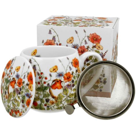 Mug infuseur à thé Oiseaux sauvages 430 ml (1/5)