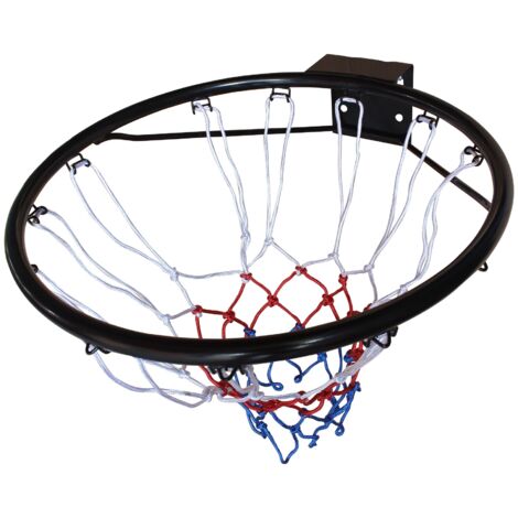 Panier de basket-ball MASTER 19 mm + filet - Noir (1/5)