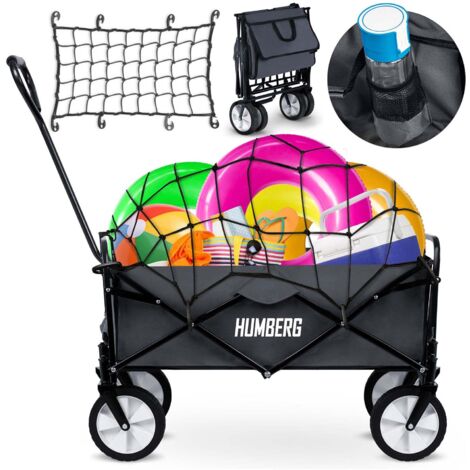 Chariot de transport pliable avec filet 80L Humberg HM-511 (1/5)