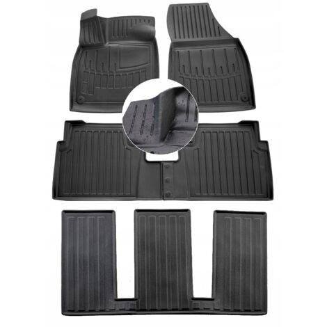 Tapis en caoutchouc, paillassons, Audi Q5 e-tron 6 places à partir de 2021 - UD TUBES (1/5)