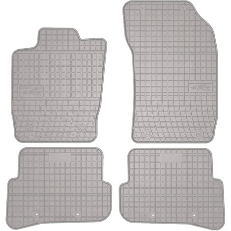 Tapis de sol en caoutchouc pour Audi A1 8X (2010-) - gris, sur mesure (1/5)