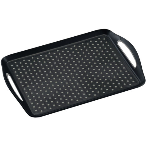 Plateau antidérapant, noir, 45,5 cm (1/2)
