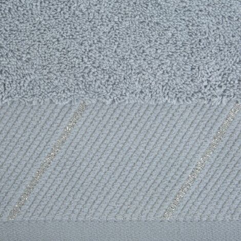 Serviette EVITA (04) 70 x 140 cm Argent (1/3)