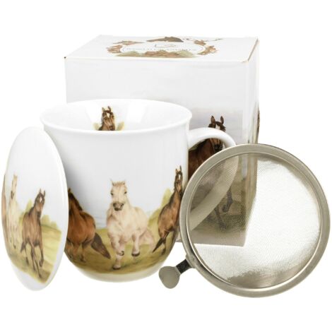 Mug avec infuseur CHEVAUX AU GALOP 400 (1/5)