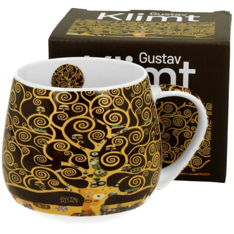 Mug en porcelaine Klimt Arbre de la Tasse