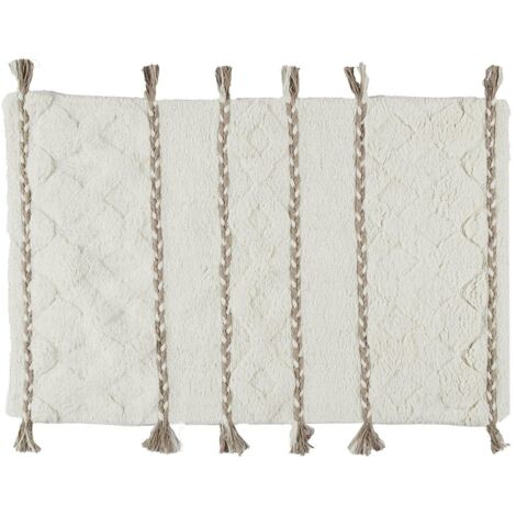 Tapis bohème à volants 80x50 cm (1/5)