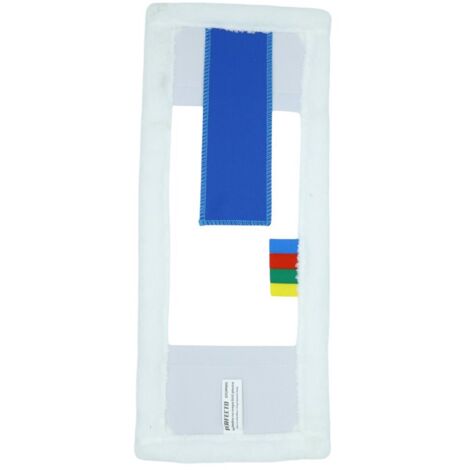 Housse de balai Duo 40 cm à franges en microfibre Perfecto (1/2)
