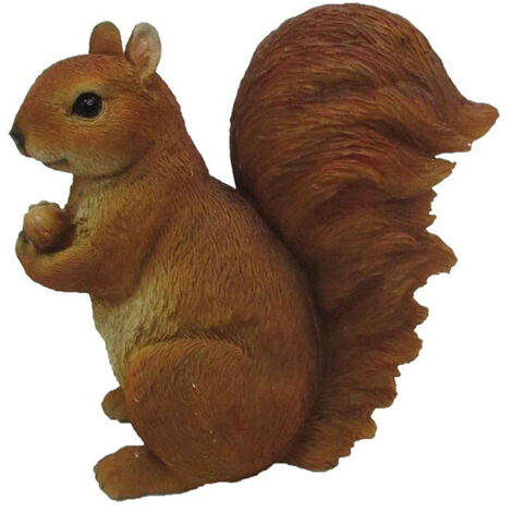 Figurine d'écureuil avec une noisette, h19,3 cm (1/2)