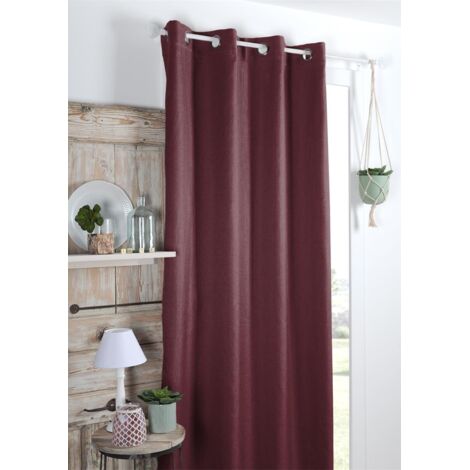 Rideau Copenhague 140x260cm Grenache - Stof (1/3)