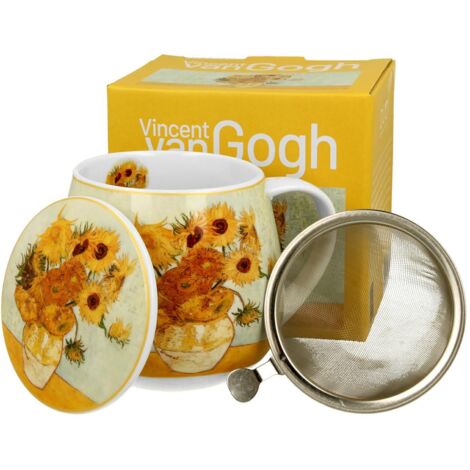 Mug infuseur à thé Tournesols Van Gogh (1/5)