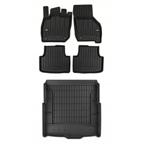Ensemble de tapis en caoutchouc 3D pour VW Golf 8 Kombi Hybrid à partir de 2019- (1/5)