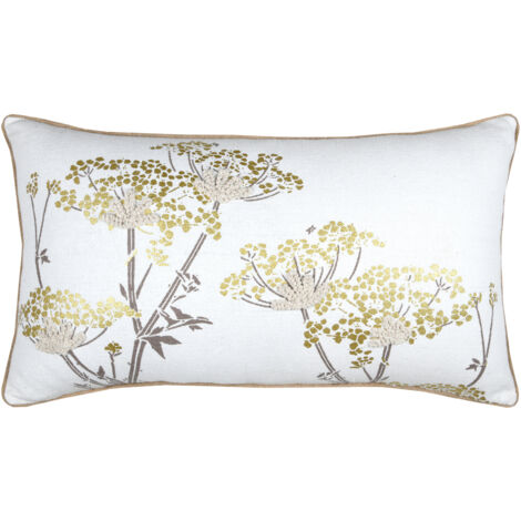 Coussin feuillage doré Doré 40x70 cm (1/2)