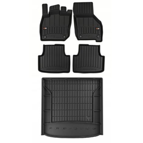 Ensemble de tapis en caoutchouc 3D pour VW Golf 8 Kombi Hybrid à partir de 2019- (1/5)