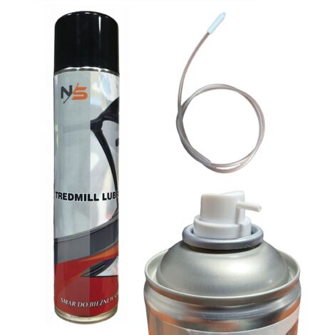Lubrifiant pour tapis roulant en spray 600 ml avec tuyau (1/5)