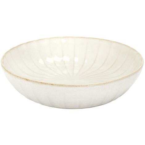 Assiette creuse Eden 20 cm crème (1/5)