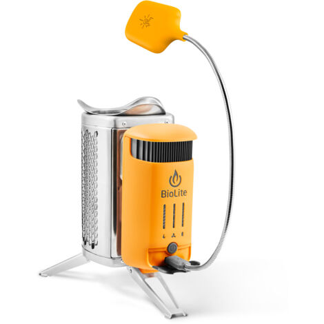Réchaud à gaz CampStove 2+ – 4W – Technologie de gazéification – Compact et léger pour randonnées – Recharge appareils électriques – Biolite (1/5)