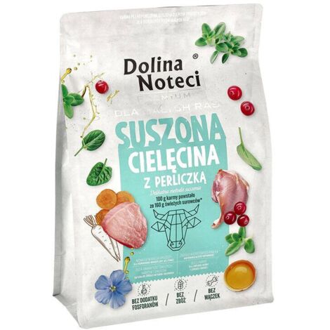 Croquettes premium pour chien DOLINA NOTECI VEAU ET PINTAILLE 3 kg (1/2)