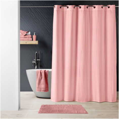 RIDEAU DE DOUCHE EN TEXTILE RIDEAU DE BAIGNOIRE RIDEAU DE DOUCHE (1/3)