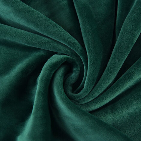 Housse pour siège de chaise ROND - VELOURS VERT BOUTEILLE (1/5)