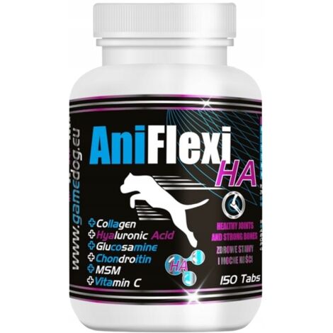Complément alimentaire Game Dog AniFlexi HA pour les articulations et les os, 150 capsules (1/2)
