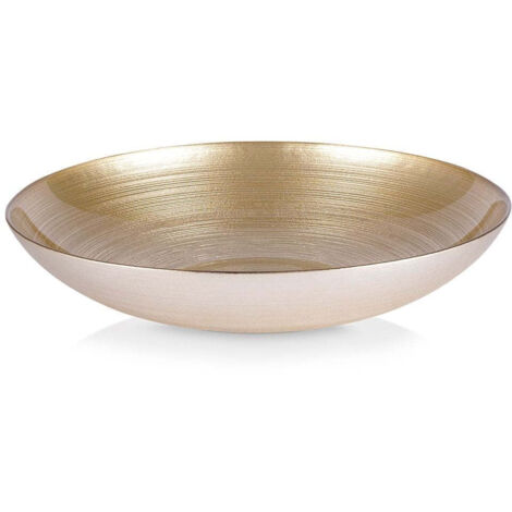Bol en verre doré 30 cm, 2,2 l (1/5)