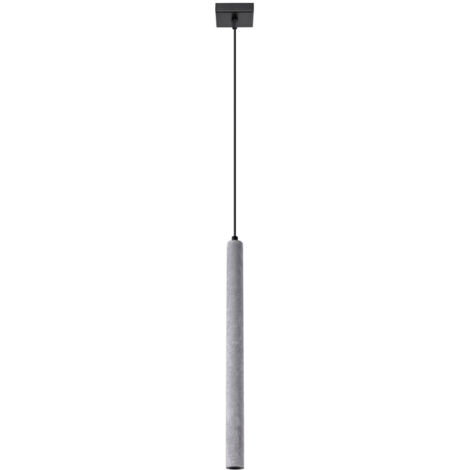 Suspension en tube de béton gris PASTELO 1xG9 8W SL.1271 Sollux Lighting (1/5)