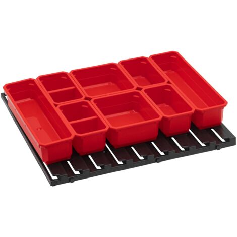 Organisateur QBRICK SYSTEM PRO pour 100 et 200 boîtes à vis – Protection IP54 – Modules compatibles avec gamme PRO – Polypropylène recyclé (1/5)