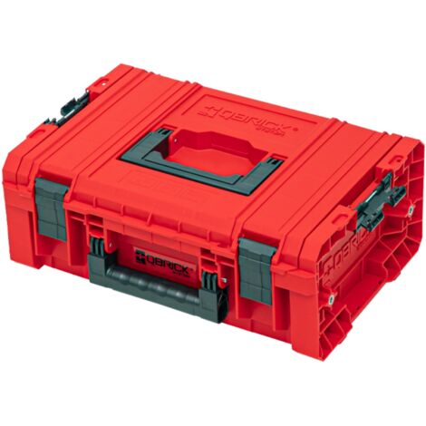Malette de rangement modulaire ultra HD 450 x 332 x 171 mm – Protection IP54 contre poussière et eau – Résistance aux impacts – Qbrick System - RED 460 X
